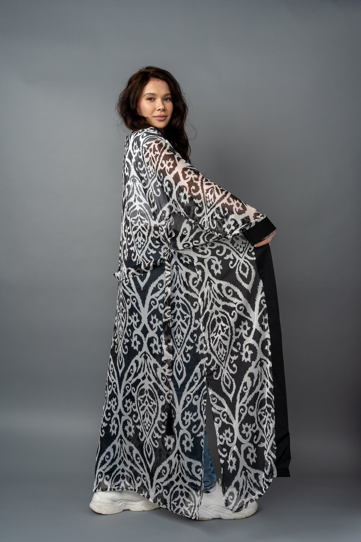 Fatima Chiffon Kimono